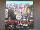 THE BEATLES SGT PEPPERS ORIG MONO UK VINYL LP + RED/WHITE INNER & CUT OUTS EX