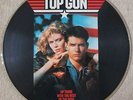 Top Gun OST LP 80's Picture Disc PROMO Never Sold Commercially Brazil Only