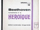WILHELM FURTWANGLER Beethoven Eroica Symphony french urania numbered FD LP