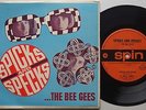 BEE GEES Spicks Specks OZ 60s SPIN Pic Unique EP 45 AUSTRALIA Barry Gibb N/MINT