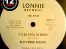 Best Friend Around - Its So Good To Know - Lonnie Soul Northern Crossover Motown