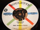 THE ROCK-A-TEENS -TWANGY / DOGGONE IT BABY - USA - VG++