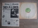 JETHRO TULL, thick as a brick,UK PRESS+NEWSPAPER,CHR 1003,'72,A-3U/B-2U,nearMINT
