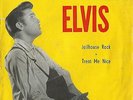 ELVIS PRESLEY JAILHOUSE ROCK TRAT ME NICE  RARE ITALIAN 45