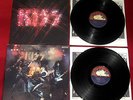 KISS Alive 1975 Casablanca 2-LP Orig Blue Smoking Man labels VG+ with EX booklet