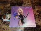Lita Ford Rare Hand Signed OOP Vinyl LP Record Out For Blood 1983 The Runaways