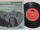 PROCOL HARUM RARE  ISRAELI 7' EP 45 with 3 Tracks  HEBREW Print Sleeve Polydor