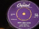 GENE VINCENT - ROCKY ROAD BLUES / YES I LOVE YOU BABY - UK - EXCELLENT