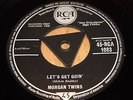 MORGAN TWINS - TV HOP / LET GET GOIN - UK - TRI - EX+