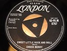 CHUCK BERRY - SWEET LITTLE ROCK AND ROLL /  JOE JOE GUN - UK - TRI - EXCELLENT-