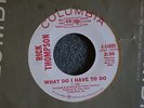 NORTHERN SOUL 45 Rick Thompson What Do I Have To Do Columbia 44880 DJ Hear MP3