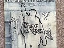 RAGE AGAINST THE MACHINE Battle Of Los Angeles   Epic LP w/ INNER Autographed