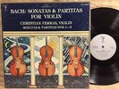 CHRISTIAN FERRAS (VIOLIN) BACH: SONATAS & PARTITAS FOR VIOLIN (SAS 2028/3) 3 LPs