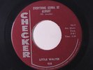 LITTLE WALTER: Everything Gonna Be Alright / Back Track 45 Blues & R&B