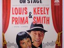 LOUIS PRIMA & KEELY SMITH: On Stage LP (slight cover wear, small 1