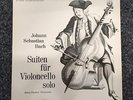 RARE REINE FLACHOT J.S. BACH CELLO SUITES STEREO LP