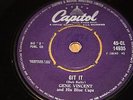 GENE VINCENT - GIT IT / LITTLE LOVER - UK - VERY GOOD