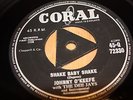 JOHNNY O’KEEFE  -SHAKE BABY SHAKE / REAL WILD CHILD - UK - TRI - VERY GOOD