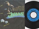 RARE EP Johnny HALLYDAY (Pochette papier grené) - Philips N° 437.341 BE - Sacem