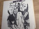 US OG 1st press Bob Dylan Planet waves sticker gold rear flip 1974 near MINT *
