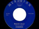RARE INDIANA DOO-WOP-ESSQUIRES-MERIDIAN 6282-MISSION BELLS/WHEN I FALL IN LOVE