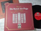 BACH ART OF THE FUGUE, LIONEL ROGG ORGAN GENEVE, HMV 1ED STEREO 2LP DELUXE MINT
