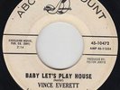 Rockabilly 45 - Vince Everett - Baby Let's Play House - ABC-Paramount - mp3