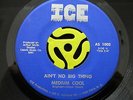 XOVER SOUL 45-Medium Cool-Ain't No Big Thing/Harlem Shuffle-Ice MINT HEAR