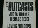 The Outcasts - Justa Nother Teenage Rebel GOT3 Good Vibrations  PUNK