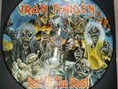 IRON MAIDEN - Best of the beast , Picture LP (slayer,metallica,venom,exodus)