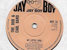 BOB AND EARL BAND: MY LITTLE GIRL (JAY BOY 73) NORTHERN - 99% NEAR MINT