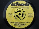 SWEET SOUL 45-Peace Love & Happiness-Nothing But A Love Thang-Abab M- HEAR