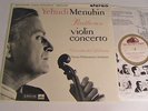 MENUHIN Silvestri Beethoven Violin Concerto HMV '60 White/Gold Ex+ LP