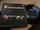 X MAL DEUTSCHLAND-Schwarze Welt-/GER ’81 ZICKZACK (ZZ 31) Original 3 track 7”