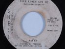 Crossover Soul 45 SATIN Your Loves Got Me SHELL HEAR