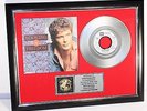 David Hasselhoff, Looking For Freedom, mit Cover, Platin Record, Award, gold