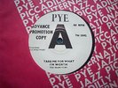 EX UK PYE DEMO 45 - THE SEARCHERS - TAKE ME FOR WHAT I'M WORTH