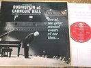 SB 6504 Rubinstein at Carnegie Hall GROOVED R/S