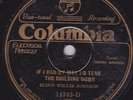 78 RPM Blind Willie Johnson COLUMBIA 14343 If I had My Way *
