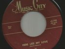 NEW BREED R&B bw/ DOOWOP-- MR. UNDERTAKER / 4 DEUCES -HEAR BOTH- 1955 MUSIC CITY