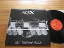 AC/DC - LET THERE BE ROCK - OZ PRESS - RED & BLACK ALBERT LABEL - Bon Scott