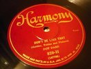 JAZZ ANNETTE HANSHAW Don't Be Like That HARMONY 829 EE-