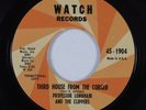 R&B Mod Soul 45 PROFESSOR LONGHAIR & CLIPPERS Third House From The Corner HEAR
