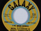 Funk Jazz 45 MERL SAUNDERS & HEAVY TURBULENCE The Iron Horse GALAXY HEAR