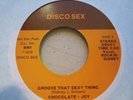 Disco Funk 45 CHOCOLATE + JOY groove that sexy thing DISCO SEX