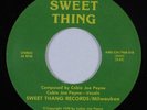 Funk 45 COBIE JOE PAYNE Sweet Thing SWEET THANG AUTOGRAPH HEAR