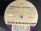 The King And The Col live at @ geno's LP VG Private Psych Garage Rock Acetate