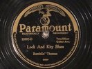 78 RPM -- Ramblin' Thomas, Paramount 12637, E   Blues