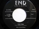 CHANTELS 45 He's gone / The plea END Doowop w4236