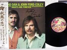 ENGLAND DAN,JOHN FORD COLEY NIGHTS ARE FOREVER BIG TREE Japan OBI autograph LP